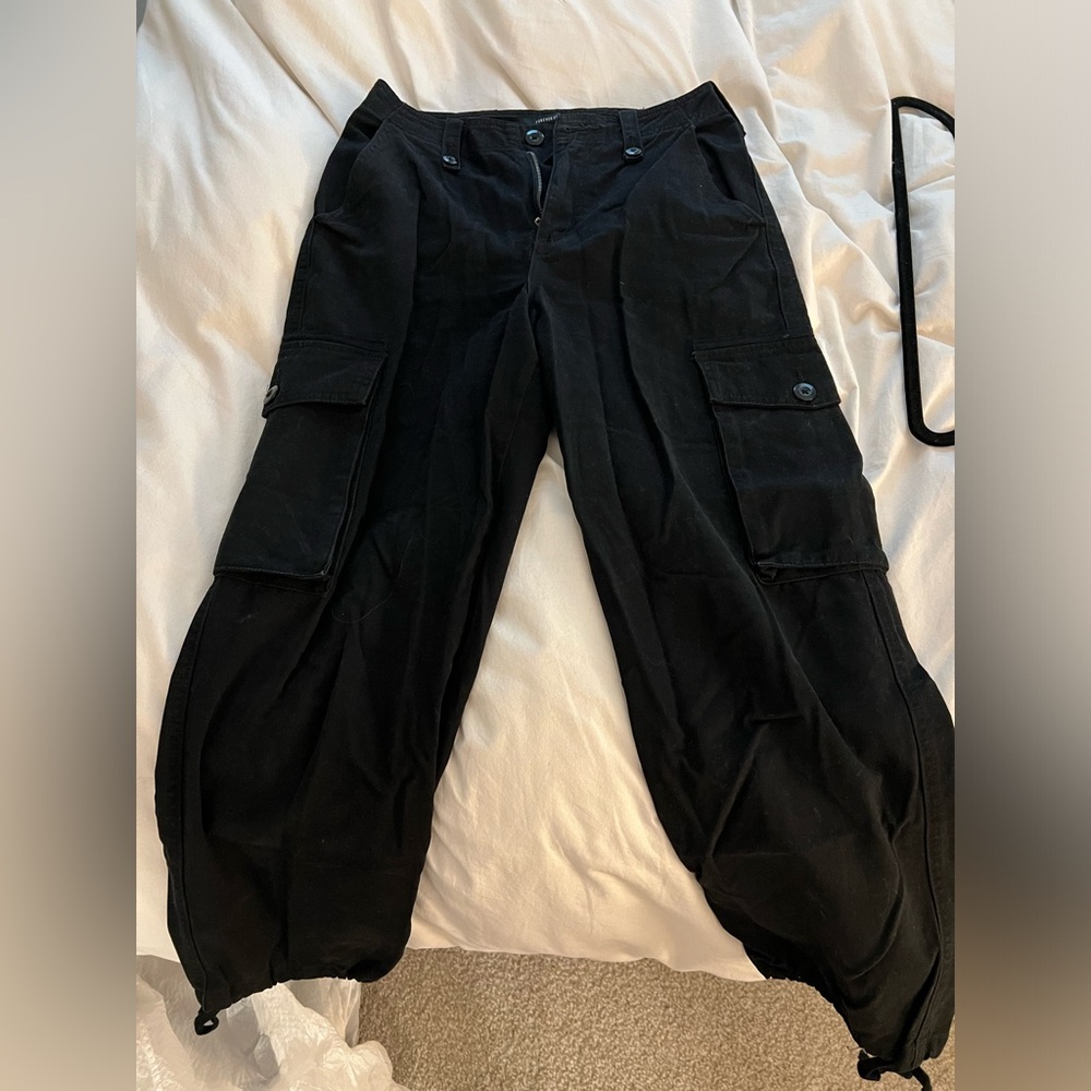 Drawstring cargo pants